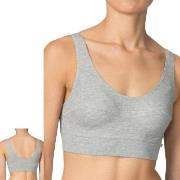 Calida BH Elastic Top Jade/Grønn bomull Small Dame