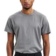 Bread and Boxers Pima Cotton Crew Neck Grå økologisk bomull X-Large He...