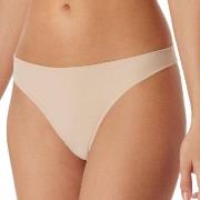 Schiesser Truser Invisible Lace String Beige 34 Dame