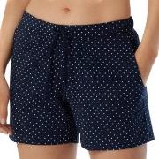Schiesser Women Mix and Relax Shorts Prikket bomull 42 Dame