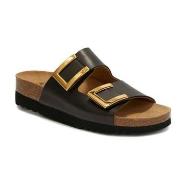 Scholl Monterey 2 Straps Svart/Guld not spec Str 39 Dame