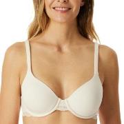 Schiesser BH Unique Cotton Wired Bra Krem bomull A 90 Dame