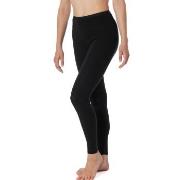 Schiesser Luxury Leggings Svart bomull 40 Dame