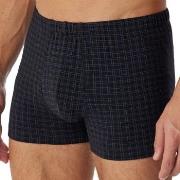 Schiesser Cotton Casuals Boxer Brief Svart bomull Medium Herre