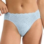 Sloggi Truser ZERO Feel Bliss High Leg Brief Lysblå XX-Large Dame