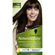 Schwarzkopf Natural & Easy 580 Mörkbrun