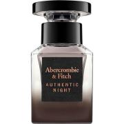 Abercrombie & Fitch Authentic Night Men EdT - 30 ml