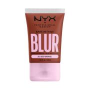 NYX Professional Makeup Bare With Me Blur Tint Foundation Deep Bronze ...