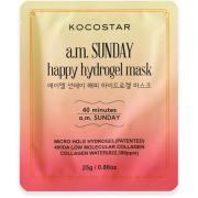 A.m. SUNDAY Happy Hydrogel Mask, 5 st Kocostar Ansiktsmaske