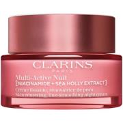 Clarins Multi-Active Nuit Skin Renewing, Line-Smoothing Night Cream fo...