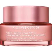 Clarins Multi-Active Jour Glow Boosting, Line-Smoothing Day Cream SPF1...