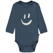 Molo GOTS Foss Baby Body Twilight | Blå | 56 cm