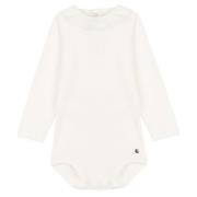 Petit Bateau Baby Body Med Volangkrage Marshmallow White |  | 18 month...
