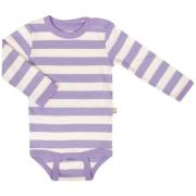 Katvig Stripete Baby Body Lilla | Lilla | 62 cm