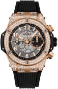 Hublot Herreklokke 441.OX.1181.RX.1704 Big Bang 42mm Sort/Gummi Ø42