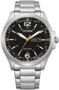 Citizen Herreklokke AW0110-82E Sort/Stål Ø44 mm