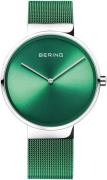 Bering 14539-808 Grønn/Stål Ø39 mm