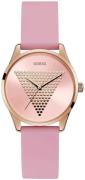 Guess Dameklokke W1227L4 Rosa/Gummi Ø36 mm