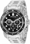 Invicta Herreklokke 35395 Pro Diver Sort/Stål Ø48 mm