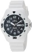 Invicta Herreklokke 25326 Coalition Forces Sort/Gummi Ø45 mm