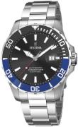 Festina Herreklokke F20531-6 Diver Sort/Stål Ø44 mm