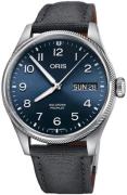 Oris Herreklokke 01 752 7760 4065-07 3 22 05LC Big Crown Blå/Tekstil