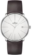 Junghans Herreklokke 27/4152.00 Meister Sølvfarget/Lær Ø39.5 mm