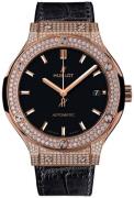 Hublot Herreklokke 511.OX.1181.LR.1704 Classic Fusion Sort/Gummi Ø45