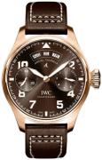 IWC Herreklokke IW502706 Pilots Spitfire Brun/Lær Ø46.2 mm