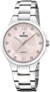 Festina Dameklokke F20582-2 Mademoiselle Rosa/Stål Ø34 mm