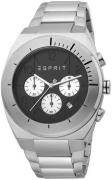 Esprit Herreklokke ES1G157M0065 Strike Sort/Stål Ø44 mm