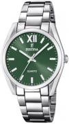 Festina Dameklokke F20622-4 Boyfriend Grønn/Stål Ø37 mm