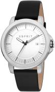 Esprit Herreklokke ES1G160L0045 Layer Hvit/Lær Ø41 mm