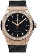 Hublot Herreklokke 511.OX.1181.LR.1104 Classic Fusion Sort/Gummi Ø45