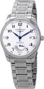 Longines Herreklokke L2.908.4.78.6 Master Sølvfarget/Stål Ø40 mm