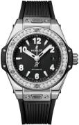 Hublot Dameklokke 485.SX.1170.RX.1204 Big Bang 33Mm Sort/Gummi Ø33 mm