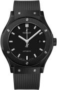 Hublot Herreklokke 542.CM.1171.RX Classic Fusion Sort/Gummi Ø42 mm