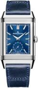 Jaeger LeCoultre Herreklokke 3988482 Reverso Blå/Lær