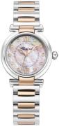 Chopard Dameklokke 388563-6014 Imperiale Hvit/18 karat rosé gull