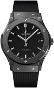 Hublot Herreklokke 511.CM.1171.RX Classic Fusion Sort/Gummi Ø45 mm