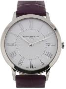 Baume & Mercier Dameklokke M0A10224 Classima Hvit/Lær Ø36.5 mm