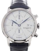 Baume & Mercier Herreklokke M0A10330 Classima Sølvfarget/Lær