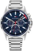 Tommy Hilfiger Herreklokke 1791788 Mason Blå/Stål Ø45 mm