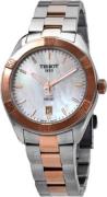 Tissot Dameklokke T101.910.22.111.00 Pr 100 Hvit/Gulltonet stål Ø36