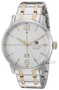 Tommy Hilfiger Herreklokke 1791214 George Hvit/Gulltonet stål Ø44 mm