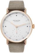 Nomos Glashütte Dameklokke N-1170 Metro Hvit/Lær Ø33 mm