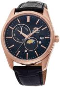 Orient Herreklokke RA-AK0309B10B Sun & Moon Sort/Stål Ø42 mm