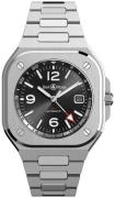 Bell & Ross Herreklokke BR05G-BL-ST-SST Br 05 Sort/Stål