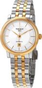 Tissot Dameklokke T122.207.22.031.00 Carson Sølvfarget/Gulltonet