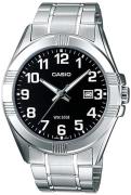 Casio Herreklokke MTP-1308PD-1BVEG Collection Sort/Stål Ø41 mm